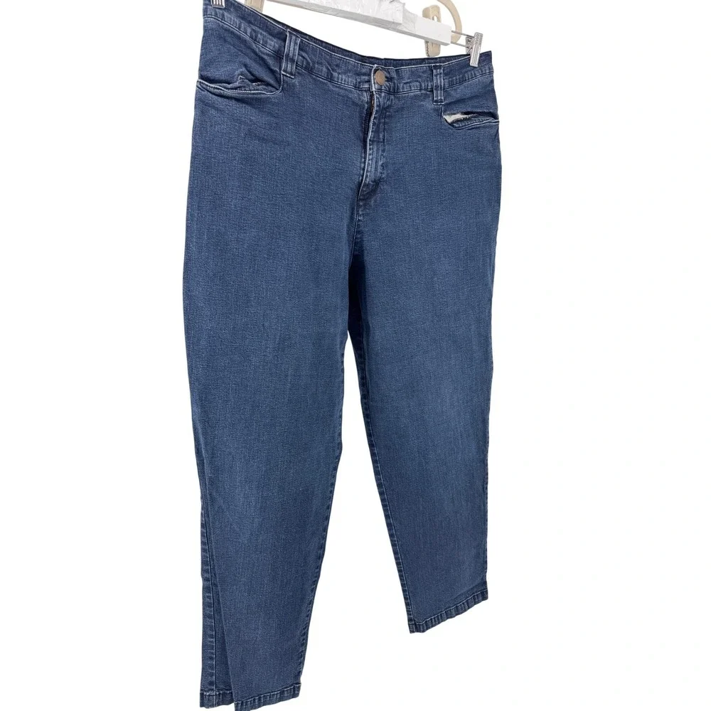 Lee Women's Jeans Blue Size 22W Regular Fit At The Waist‎